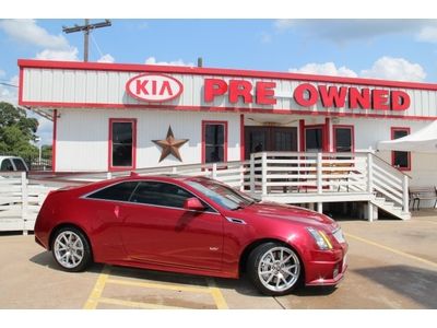 2011 cadillac cts-v cpe, 6.2l supercharged v8 a/t nav sunroof cowboy kia