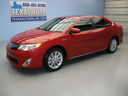 We finance!!!  2012 toyota camry xle hybrid roof heated seats 1 own texas auto
