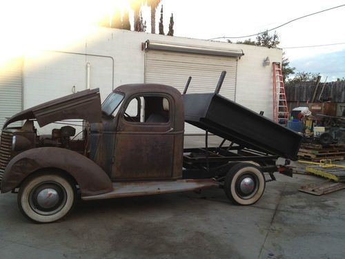 1939 chevrolet 1/2 ton pick up barn find rat rod or hot rod or restore
