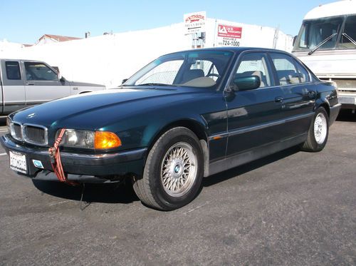 1997 bmw 740i, no reserve