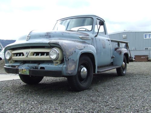 1953 ford f-250  patina truck flathead v8 239