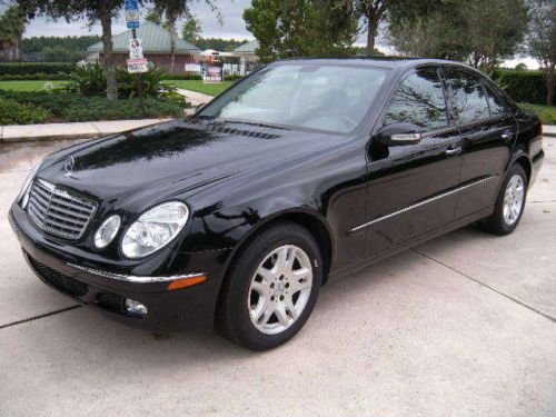 2006 mercedes benz e350 4matic awd, luxury/premium pkg, black on black, low mile