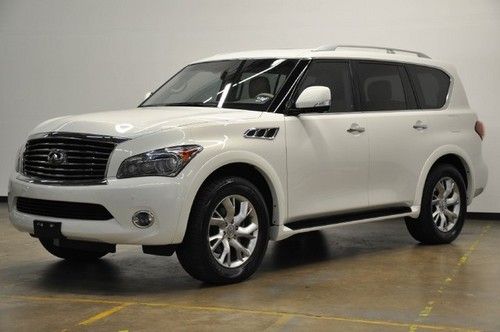 12 qx56 rwd, navigation, direct trade-in on bentley, super clean, we finance!
