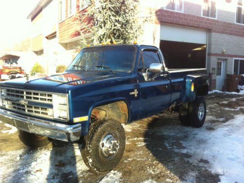 Find used Silverado K 3500 K30 K 30 4X4 1984 Dually 4454 ...