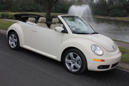 2007 vw beetle cabriolet - florida car - automatic - heated seats!!