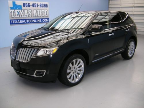 We finance!!!  2011 lincoln mkx awd limited ed. roof nav leather 42k texas auto