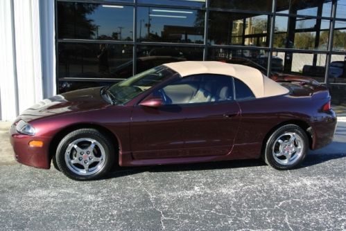 1998 eclipse spyder gs-t convertible, 5 speed, 57,479 miles, 1 owner car