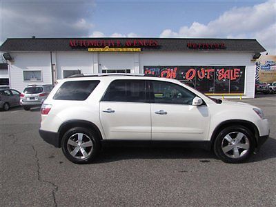 2010 gmc acadia slt awd every option one owner best deal we finance