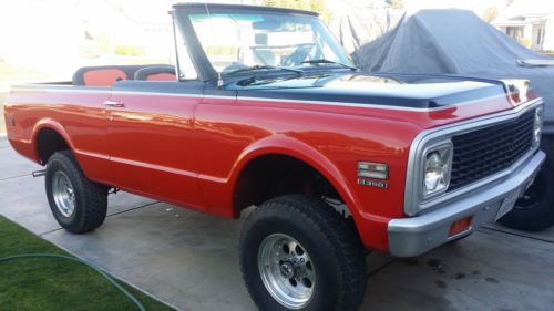 1972 chevy blazer k-5 cst model custom 4x4. a head turner. be seen in this one!!