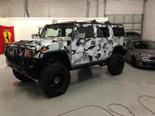 2003 hummer h2/custom/clean tile/ truly one of a kind!*