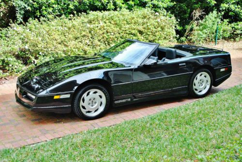 14,041,real 1 owner miles simply as new 87 chevrolet corvette convertible mint