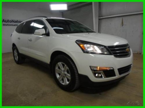 2014 chevrolet traverse 2lt, only 14k miles, cloth, quads, 3rd row,