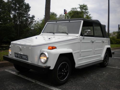 1973 vw thing great shape! runs great! new top/frame side windows! very rare vw!