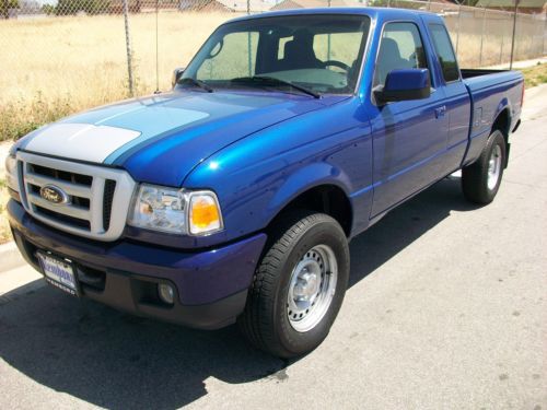 2006 ford ranger super cab v-6 auto sport  only  7,000 miles!