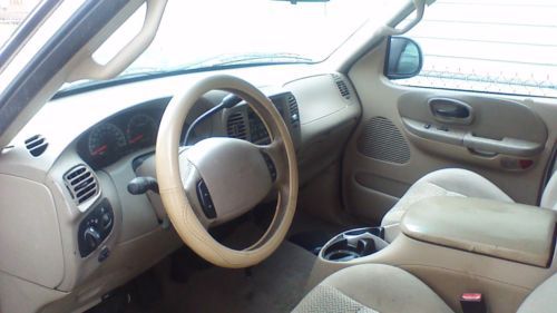 Find Used 2002 Ford F150 Crew Cab White With Tan Interior