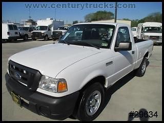 &#039;08 i4 white ford ranger regular cab short bed pickup truck - we finance!