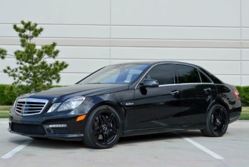 2010 mercedes e63 amg, black edition, $102k msrp, gloss black wheels, nightvsion