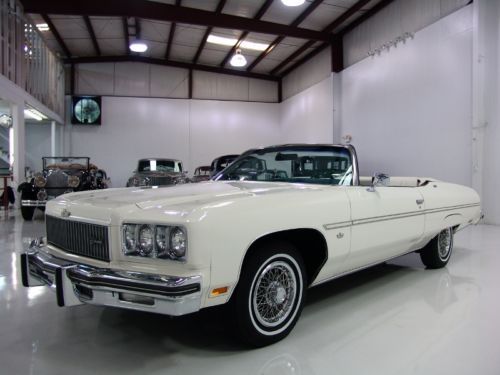 1975 caprice classic convertible, only 43,439 miles, rare 400 ci v8 matching #&#039;s