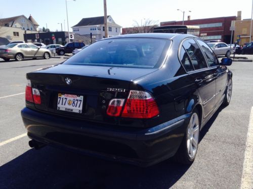 Find used 02 BMW 325i Black SPRT Package Premium Package in Harrisonburg, Virginia, United 