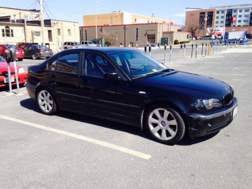 Find used 02 BMW 325i Black SPRT Package Premium Package in Harrisonburg, Virginia, United 