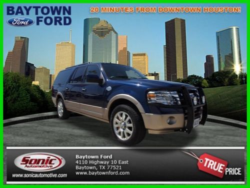King ranch 4x4 el satellite tv/dvd bucket seats roof supercharged 5.4 v8 1 owner