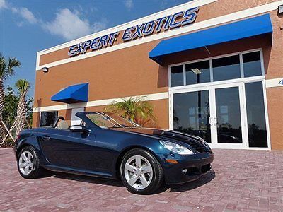 Beautiful 2006 slk280 automatic in caspian blue with comfort pack and cd changer