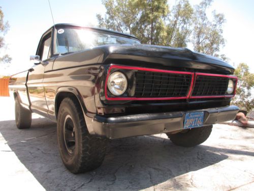 1970 ford f100 california styleside modernized