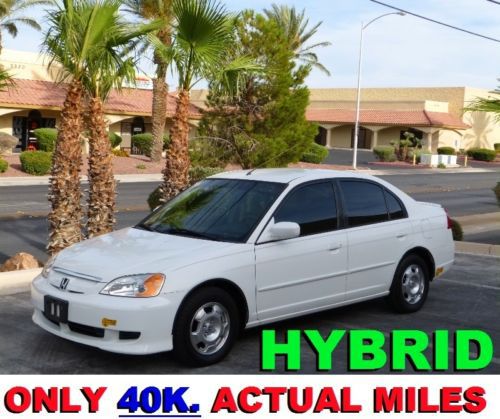 2003 honda civic hybrid with only 40k. actual miles very clean in/out no reserve