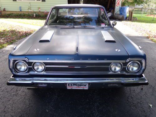 1967 plymouth gtx base 7.2l