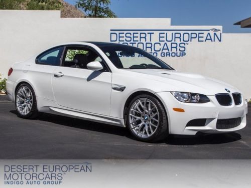 2011 bmw m3 alpine white premium competition technology package bluetooth