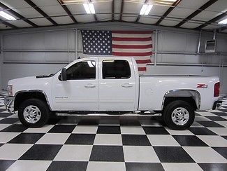 1 owner crew cab 6.0 warranty financing leather htd new tires loaded chrome nice