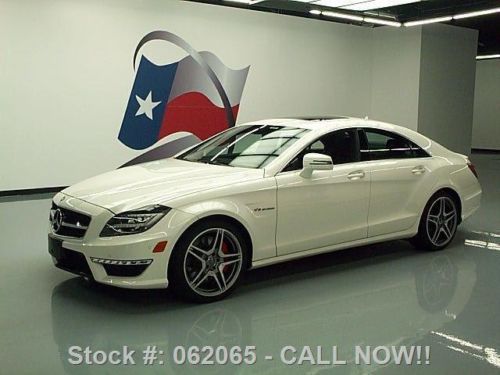 2013 mercedes-benz cls63 amg p1 sunroof navigation 27k texas direct auto