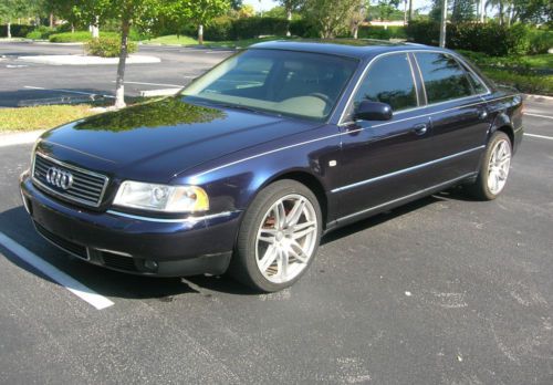 2001 audi a8l  very rare long body - upgraded rims - loaded - great daily driver