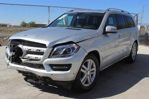 2013 mercedes-benz gl450 4matic damaged fixable luxurious! very clean! l@@k!