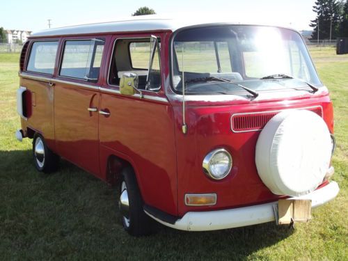 1969 deluxe 2 owner  200 miles on new motor  very dry, solid &amp; original vw bus
