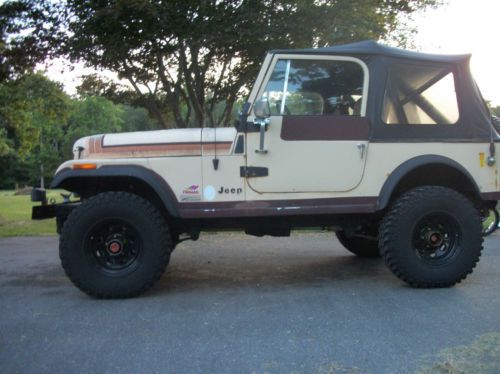 1982 jeep cj7 cj-7 sport utility 2-door 4.2l