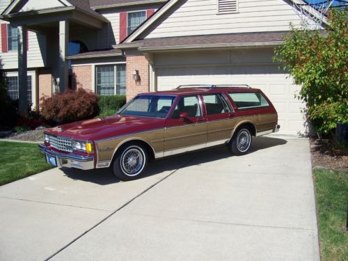 1984 caprice estate &#034;woody&#034; wagon  62k original miles, all original, gorgeous!!!