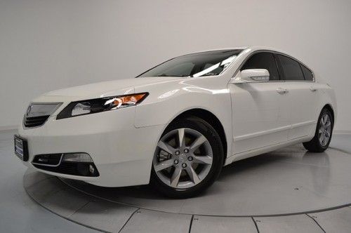 2012 acura tl tech leather seating back up camera navigation