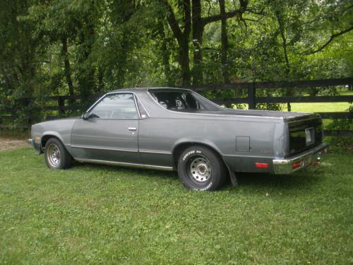 El camino - caballero gmc&#039;s version of the el camino. a light duty pick up truck