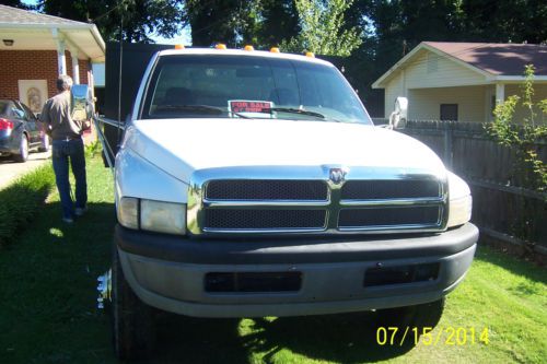 Find used 1997 DODGE RAM STAKE BED UTILITY BED TRUCK WORK ...
