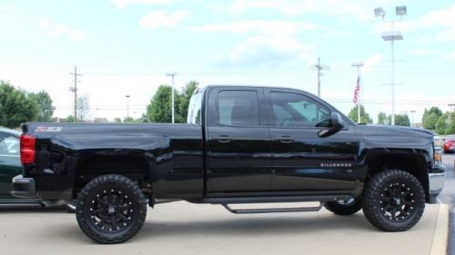 2014 brand new chevy with a lift kit silverado z71 black wheels 4x4 bed cover