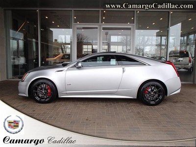 2013 cts-v manual coupe limited production silver frost matte paint navigation!!