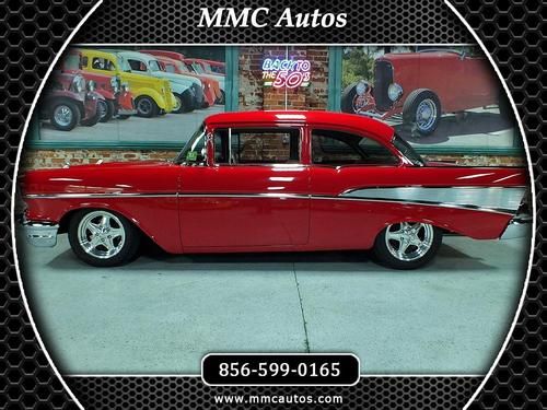 1957 chevrolet bel air coupe classic restomod hotrod custom muscle car show car