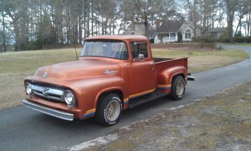 1956 ford f100 pickup truck shortbed