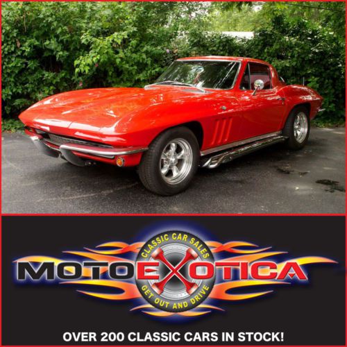 1966 chevy corvette mid - year - a/c - 4 speed - 350 ci- new tires - lqqk !!!!!!
