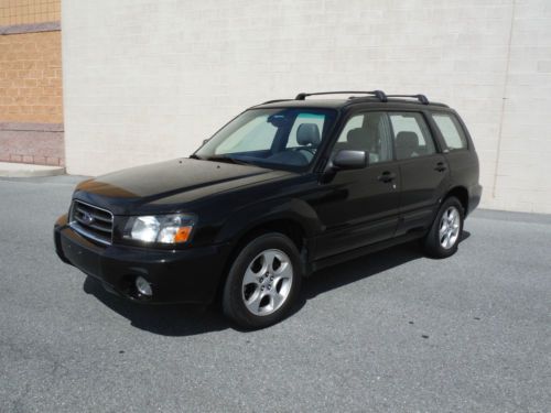 2003 subaru forester xs awd wagon 1 owner nice vehicle loaded
