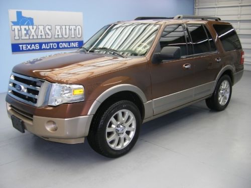 We finance!! 2011 ford expedition xlt roof nav camera heat/cool seats texas auto