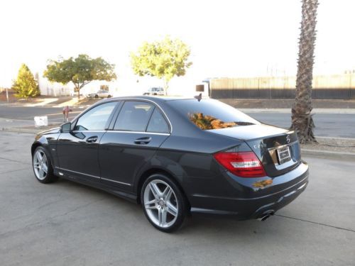 2012 mercedes c250 c 250 sport low reserve damaged wrecked rebuildable salvage !