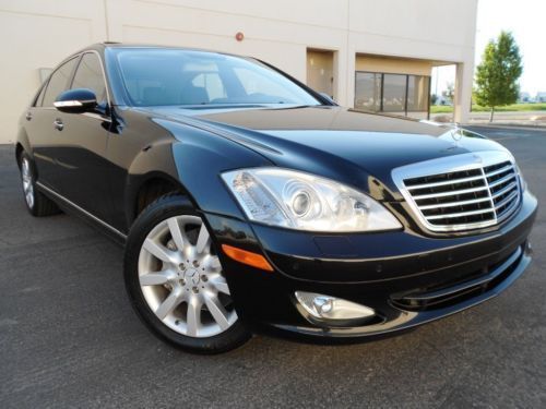 2007 mercedes s550 black on black p2