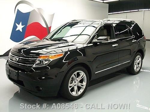 2013 ford explorer ltd 7-pass htd leather rear cam 17k! texas direct auto